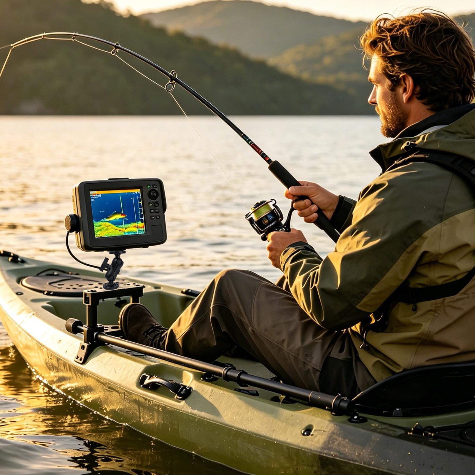 Kayak Fish Finder Mount 360 De - đánh giá và giá Fishing Kayak Fish Finder Mount