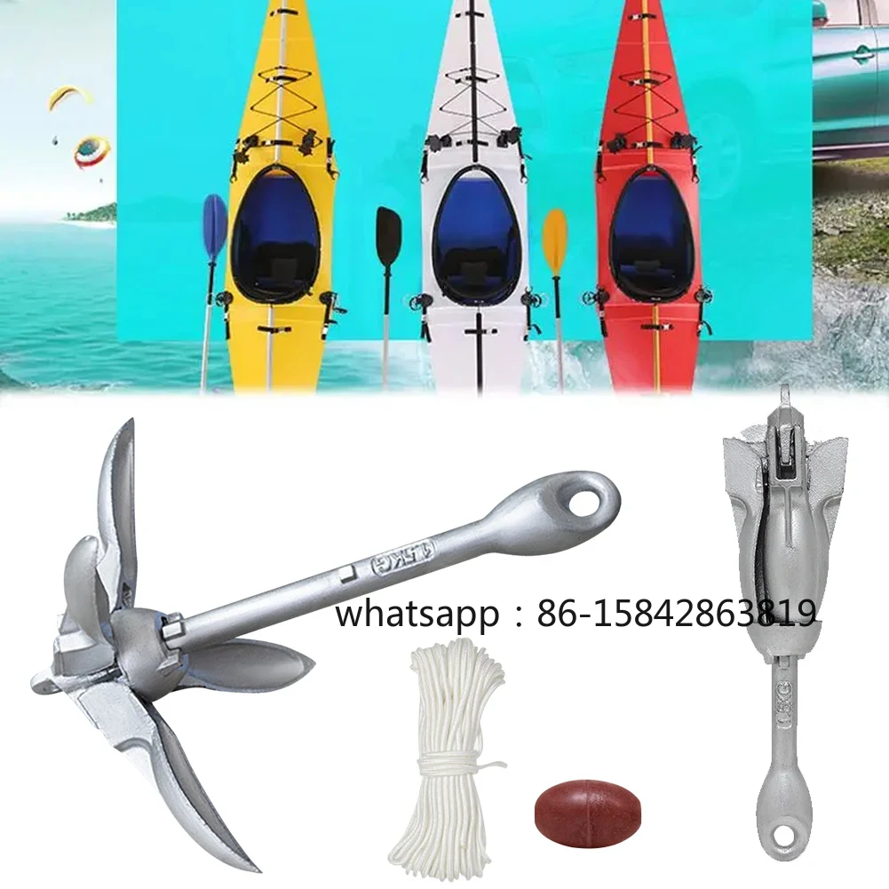 0.7KG 1.5KG Stainless Steel Fo - đánh giá và giá Fishing Kayak Anchor