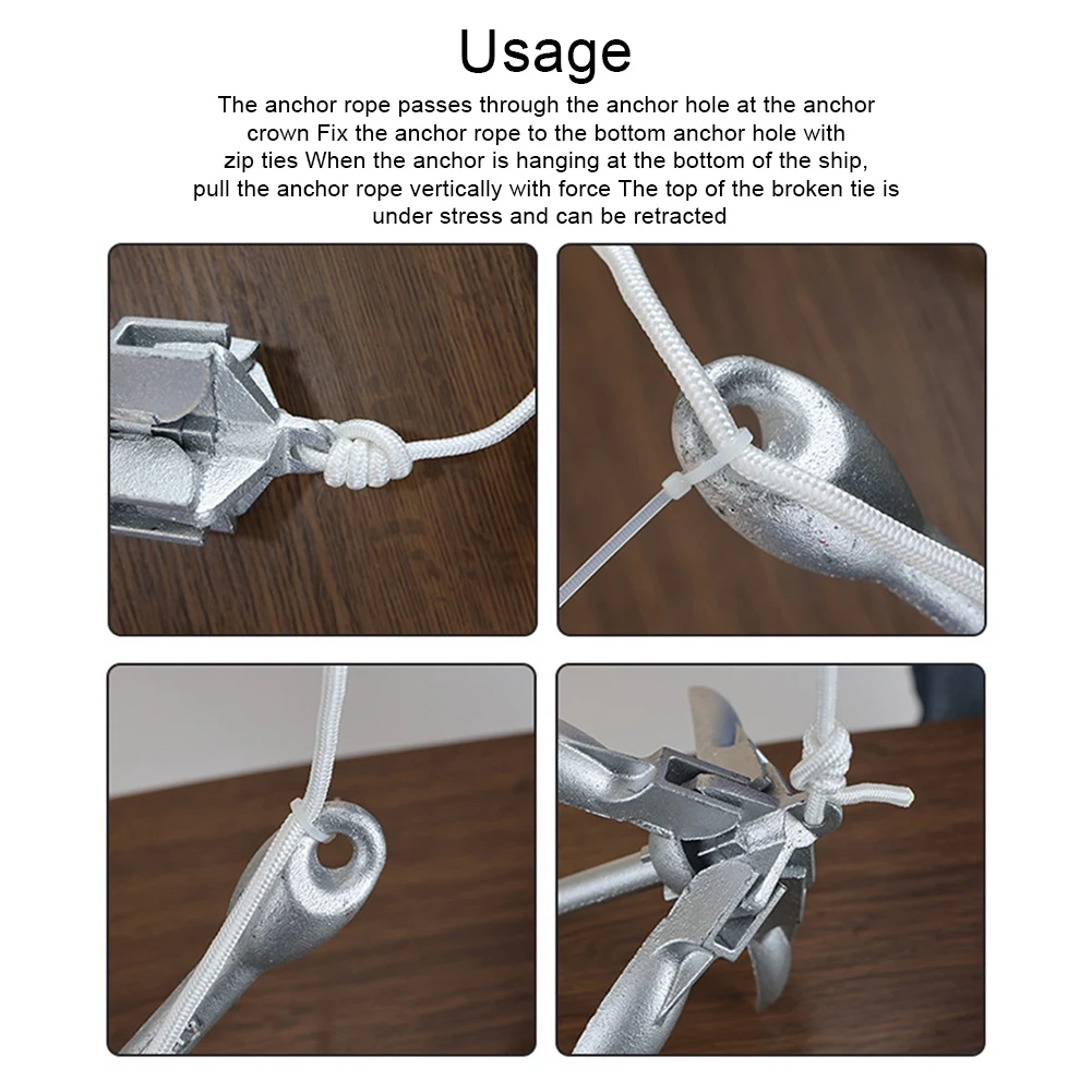 0.7KG 1.5KG Stainless Steel Fo - đánh giá và giá Fishing Kayak Anchor
