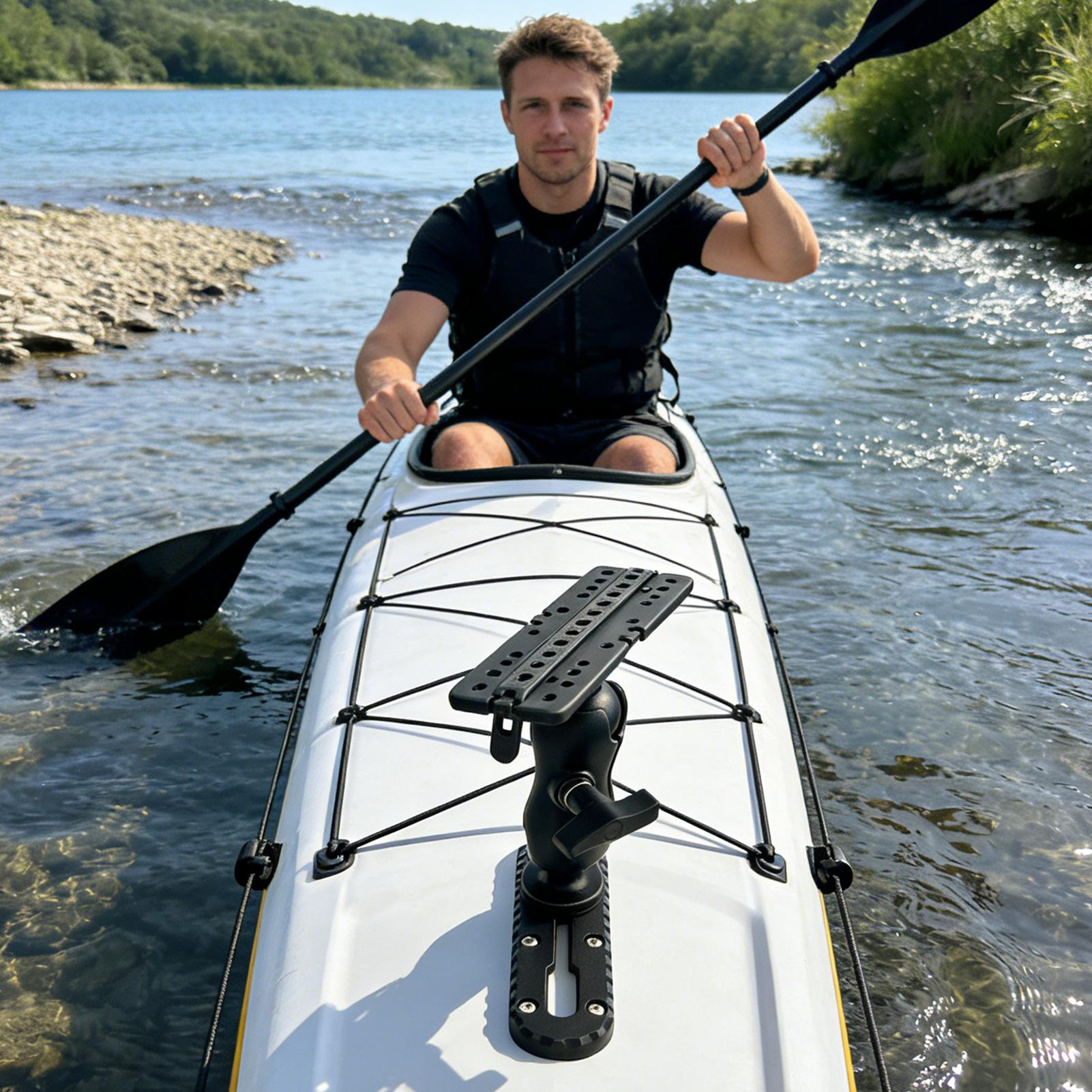 Kayak Track Mount With Screws  - đánh giá và giá Fishing Kayak Fish Finder Mount