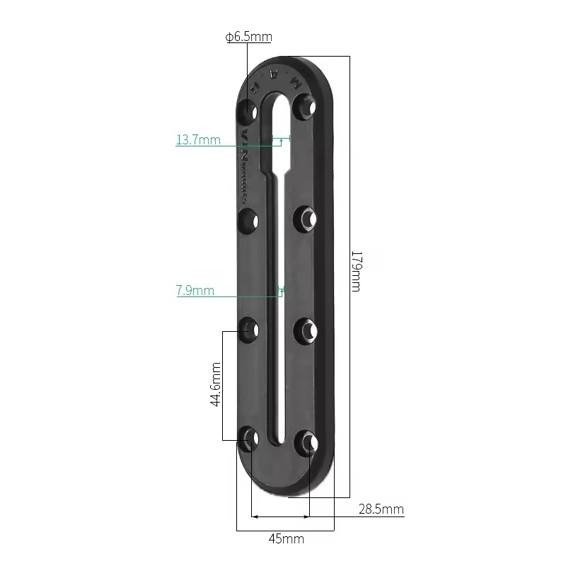 179mm Long Kayak Track mount,K - đánh giá và giá Fishing Kayak Fish Finder Mount