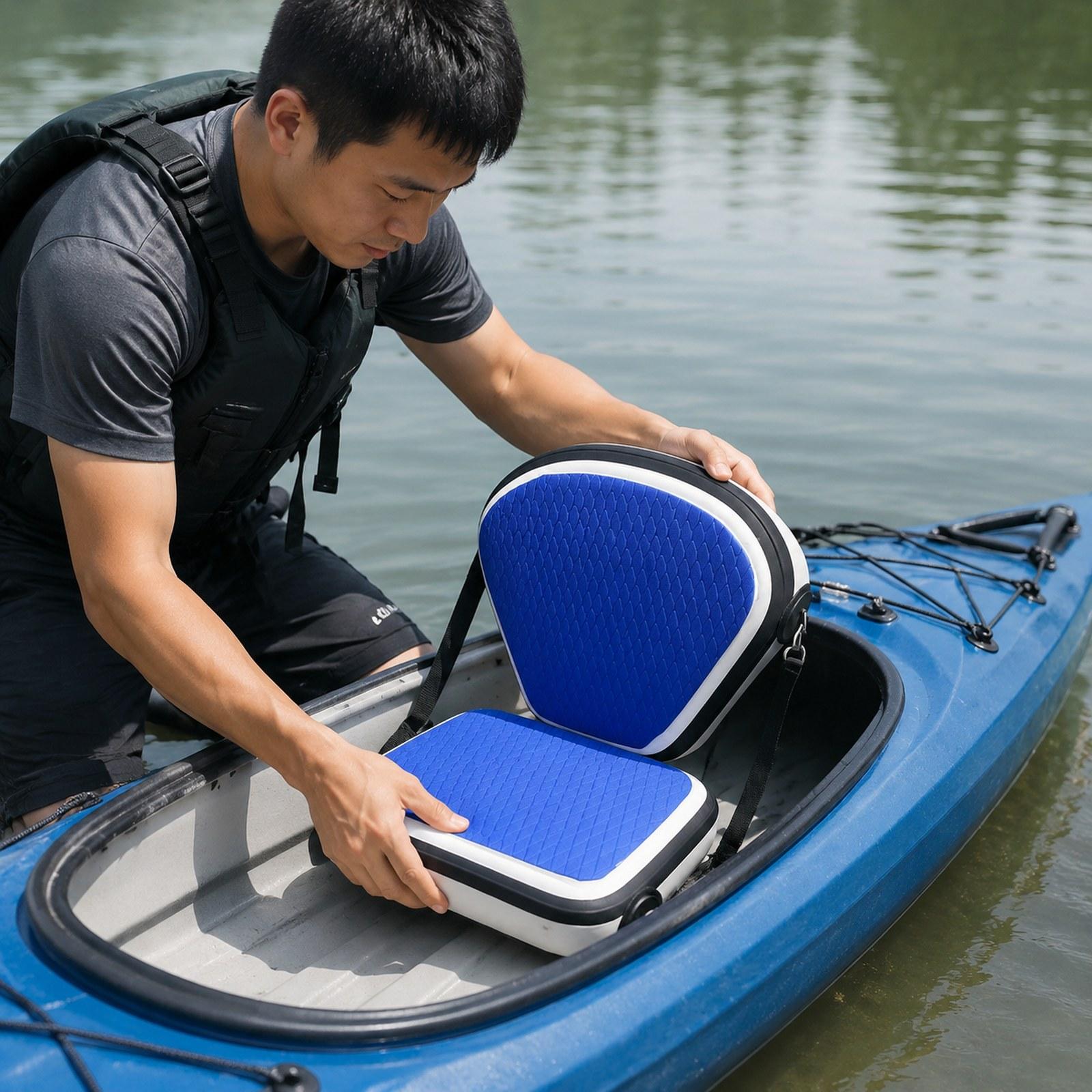 Adjustable PVC Kayak Seat Infl - đánh giá và giá Fishing Kayak Seat