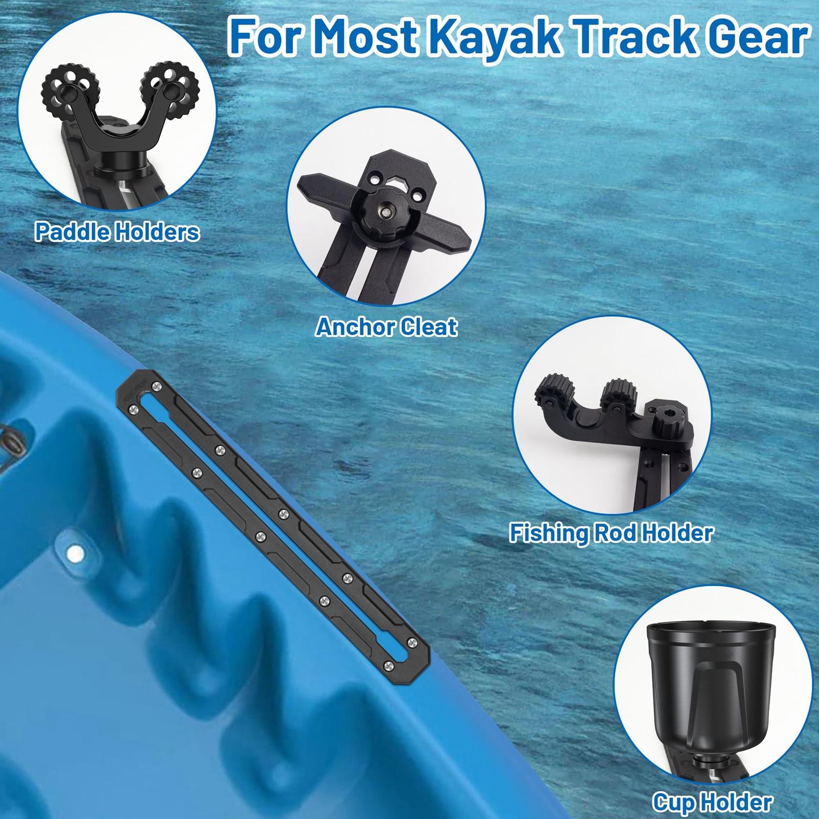 2 Pieces Kayak Track Rail Trac - đánh giá và giá Fishing Kayak Anchor