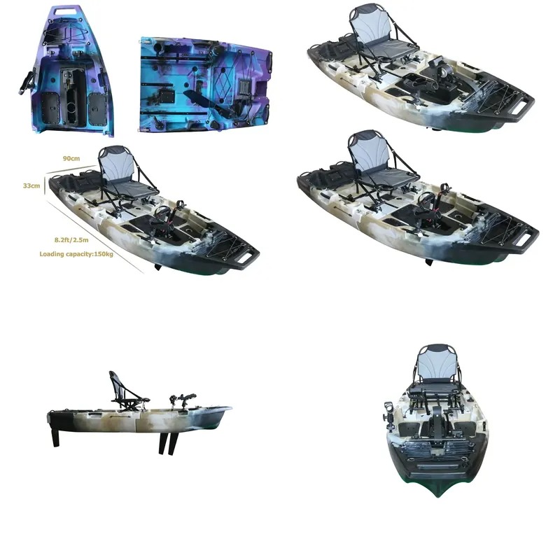 8ft Modular Single Seat Fin Pe - đánh giá và giá Fishing Kayak Seat