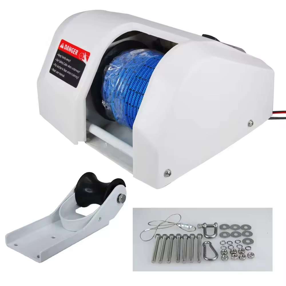 12V Plastic Housing Electric A - đánh giá và giá Fishing Kayak Anchor