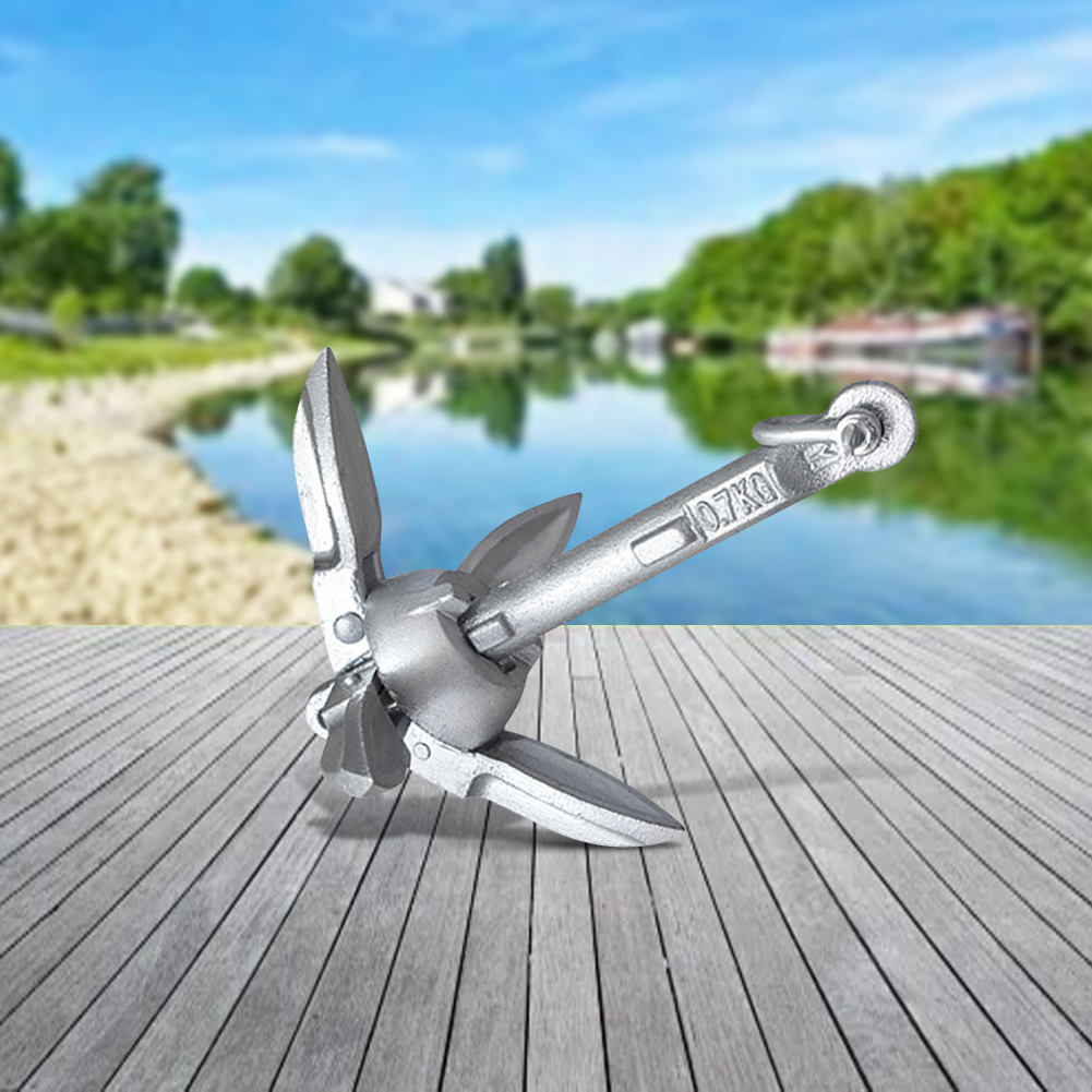 0.7/1.5KG Kayak Anchor Folding - đánh giá và giá Fishing Kayak Anchor