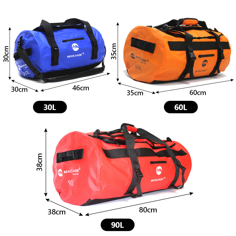 30L 60L 90L Waterproof Kayakin - đánh giá và giá Fishing Kayak Storage Bag