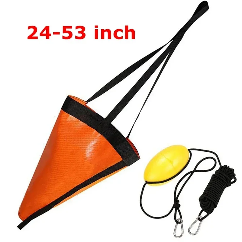 24/32/42/53'' Sea Drogue Ancho - đánh giá và giá Fishing Kayak Anchor