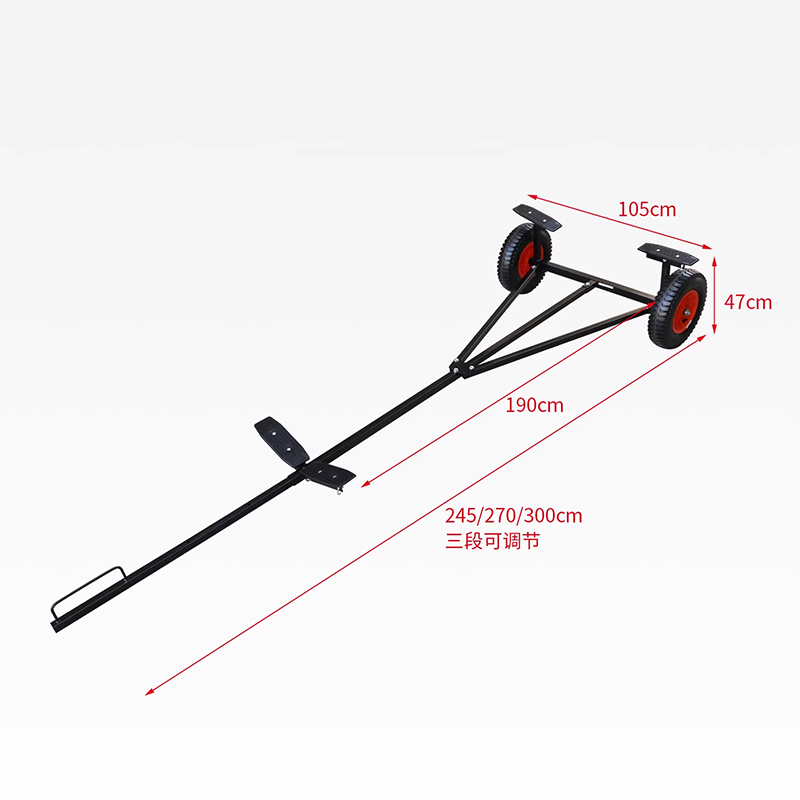 Marine Trailer Carbon Steel Ka - đánh giá và giá Fishing Kayak Cart
