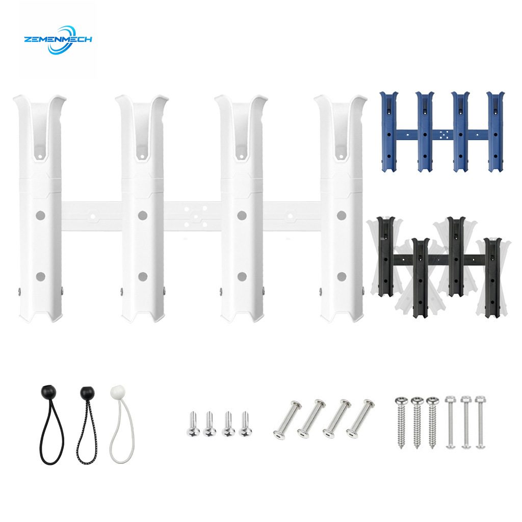 Adjustable Four Pole Plastic F - đánh giá và giá Fishing Kayak Rod Holder