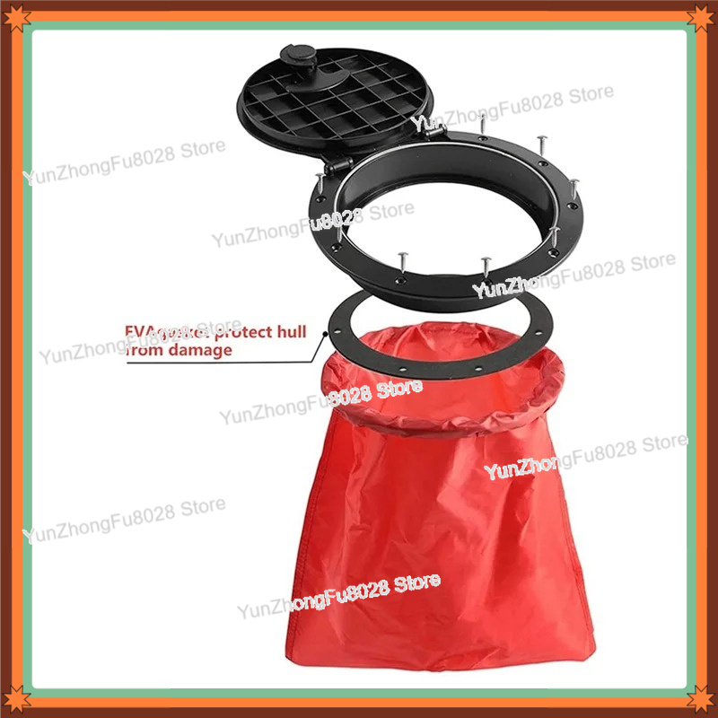 6Inch Deck Plate Kit Kayak Dec - đánh giá và giá Fishing Kayak Storage Bag