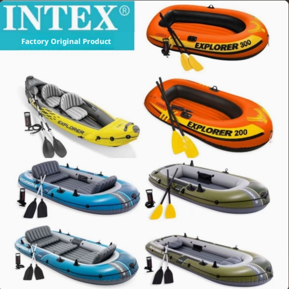 2-person 4-person thick kayak, - đánh giá và giá Fishing Kayak Inflatable