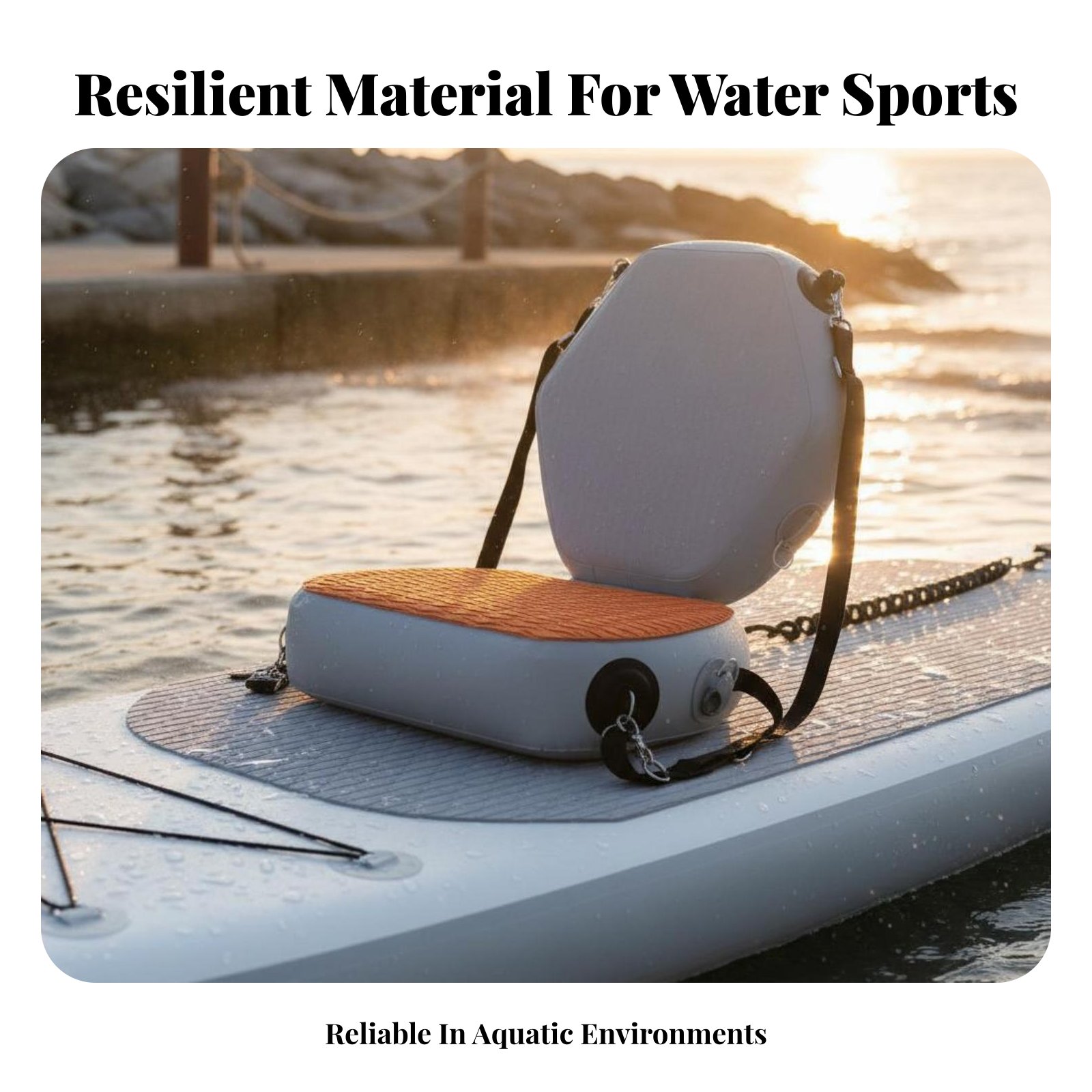 Inflatable Kayak Seat Wear-Res - đánh giá và giá Fishing Kayak Seat