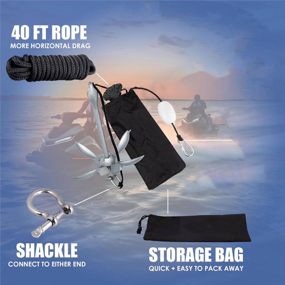 Big Discount Kayak Anchor, 3.5 - đánh giá và giá Fishing Kayak Anchor