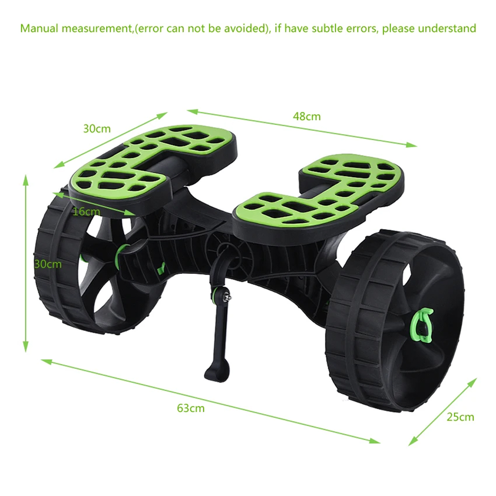 UICE SUP Kayak Trolley Kayak C - đánh giá và giá Fishing Kayak Cart