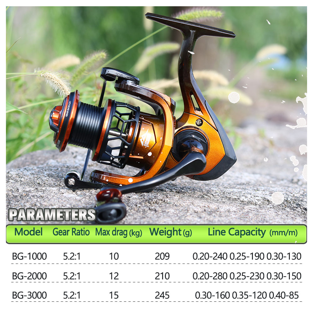 JOSBY Spinning Fishing Reel 10 - đánh giá và giá Daiwa Reel Bg