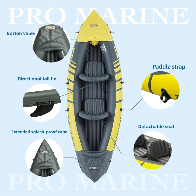 All-Purpose Inflatable Boat fo - đánh giá và giá Fishing Kayak Inflatable